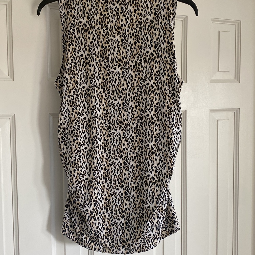 Whbm Leopard Print Top - image 5